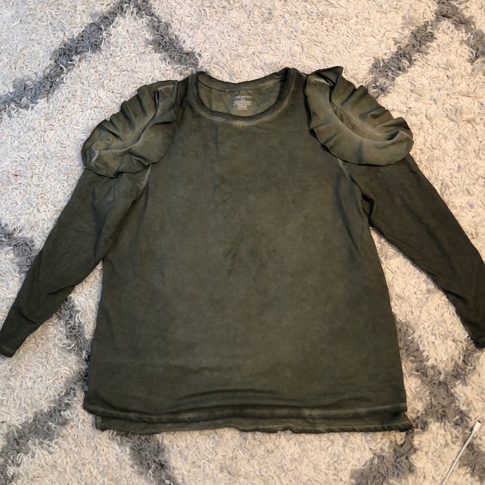 Lane Bryant cold shoulder sweatshirt